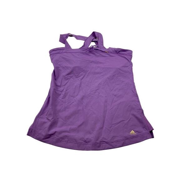 Adidas Lavender Athletic Top. Sz M - Picture 1 of 3